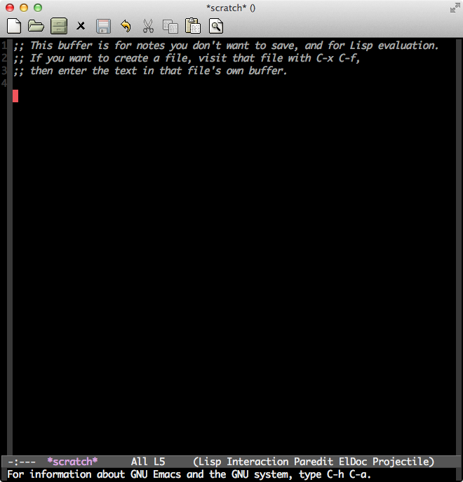 emacs for os x