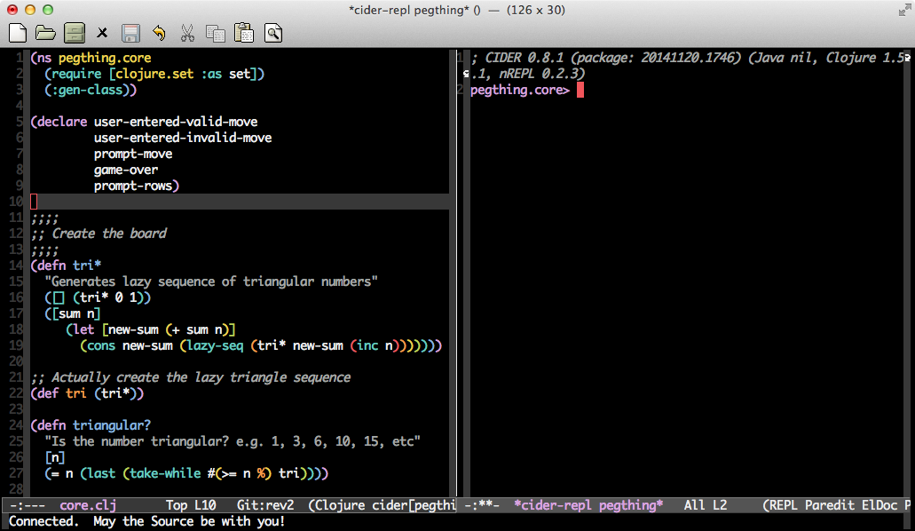 emacs for os x